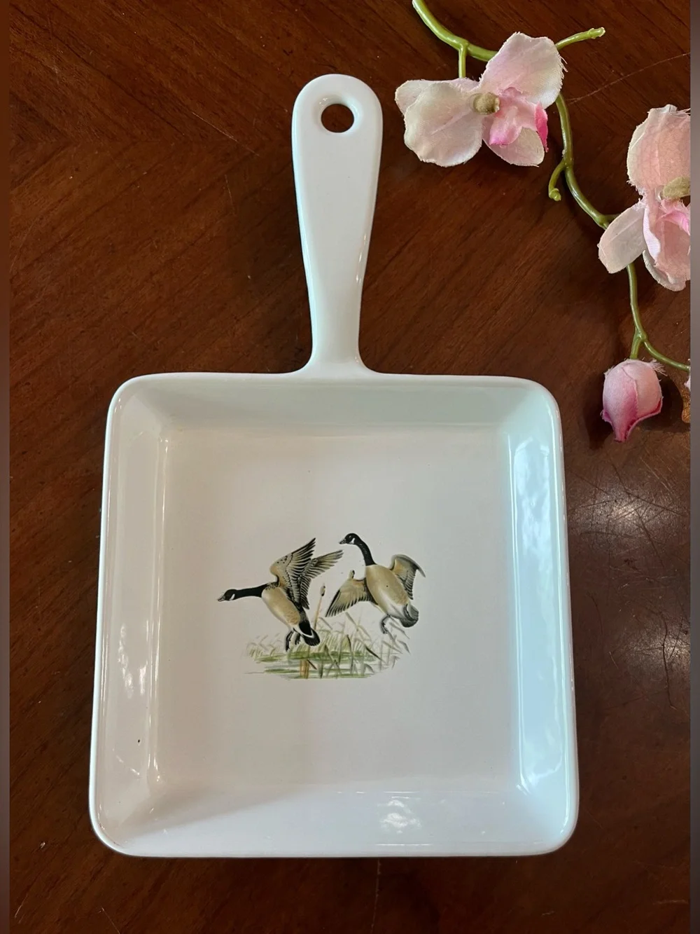 Set of 2 Vintage Prizer-Ware Enameled Cast Iron Square Egg -Model 55 1690